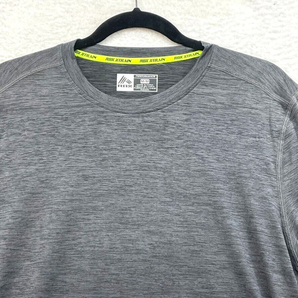 RBX Shirt Mens Medium Gray Xtrain Performance Classiccore Outdoor Basic Normcore - Picture 3 of 13